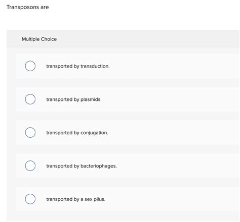 transposons are transported by.